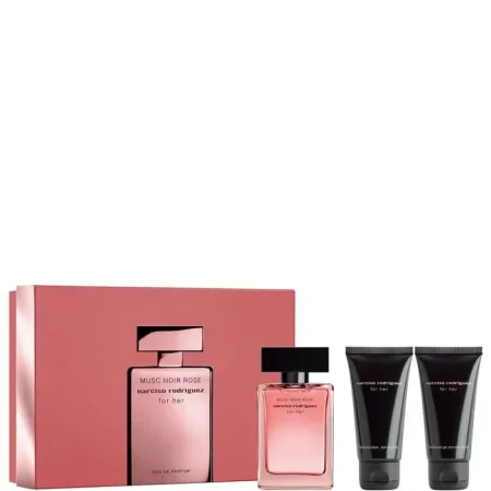 Narciso Rodriguez Musc Noir Rose for Her Set (EDP 50ml + BL 50ml + SG 50ml)